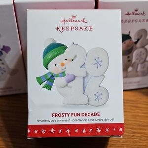 Hallmark Keepsake 'Frosty Fun Decade' 2016